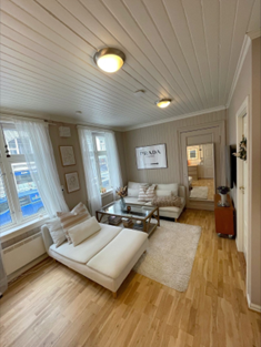 Åpen stue- kjøkkenløsning. Galleribilde