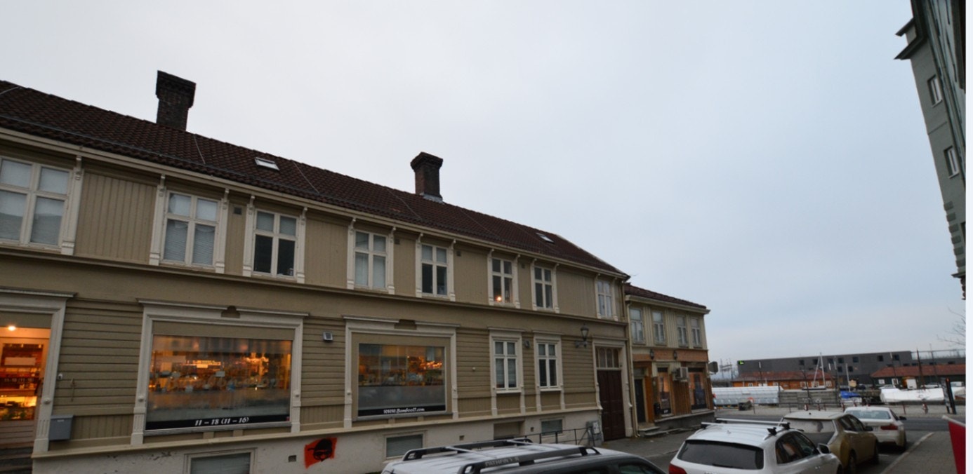 Sjarmerende 2-roms leilighet i høy 1. etasje i Jomfrugata 20. Galleribilde
