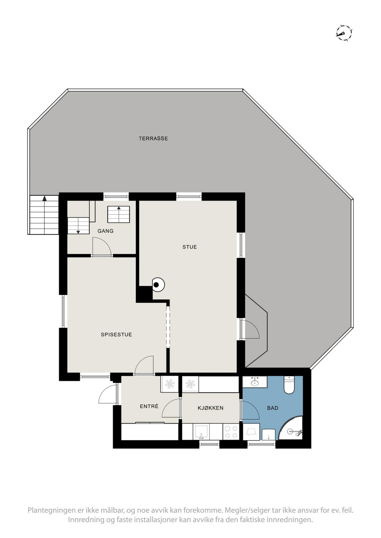 Plantegning Galleribilde