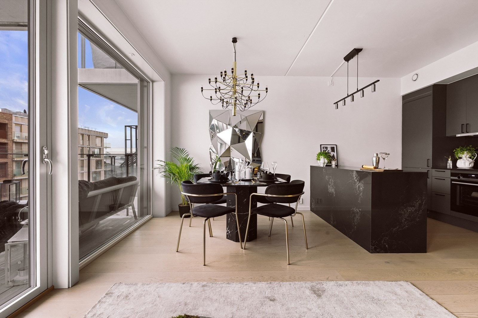 En moderne og attraktiv leilighet fra 2020. Galleribilde
