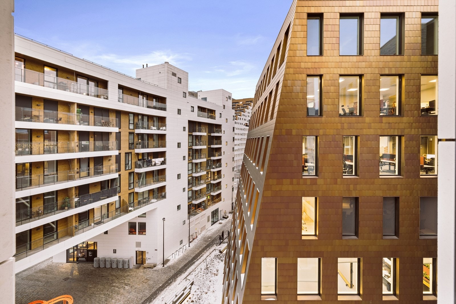 Sameiet Eufemias Plass Syd består av 51 boliger og 2 næringslokaler. Galleribilde