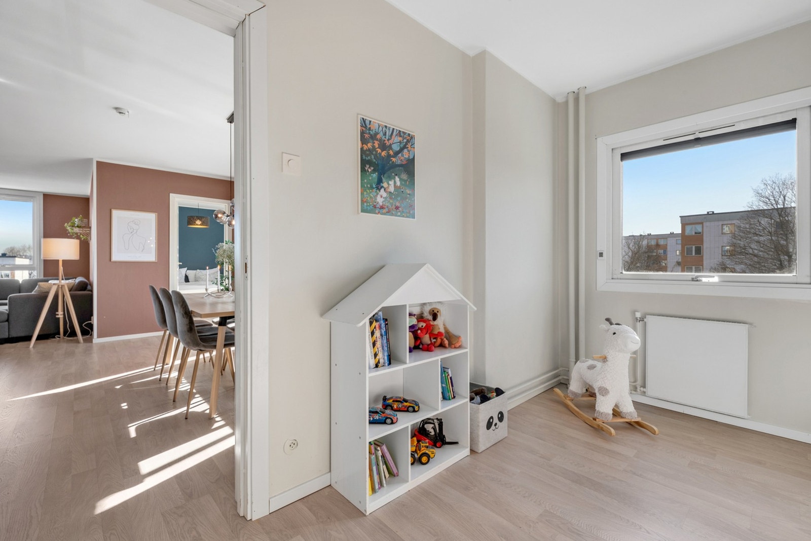 Soverom nummer tre fungerer i dag som et hyggelig barnerom. Galleribilde