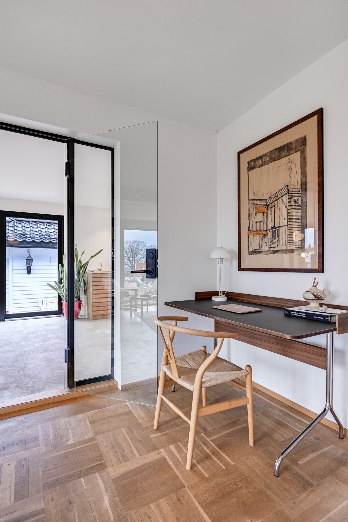 Lite kontorhjørne Galleribilde