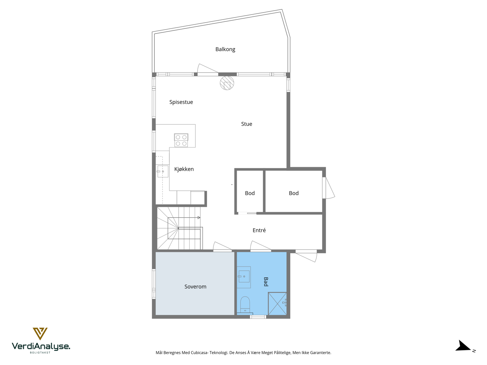 Plan hovedetasje Galleribilde