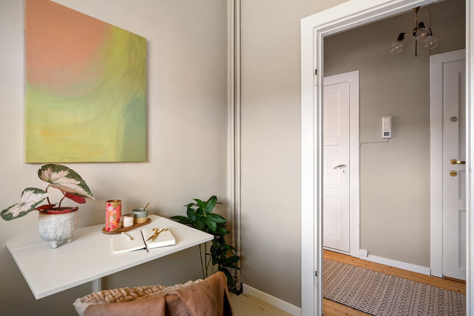 Det er plass til et hyggelig frokostbord. Galleribilde