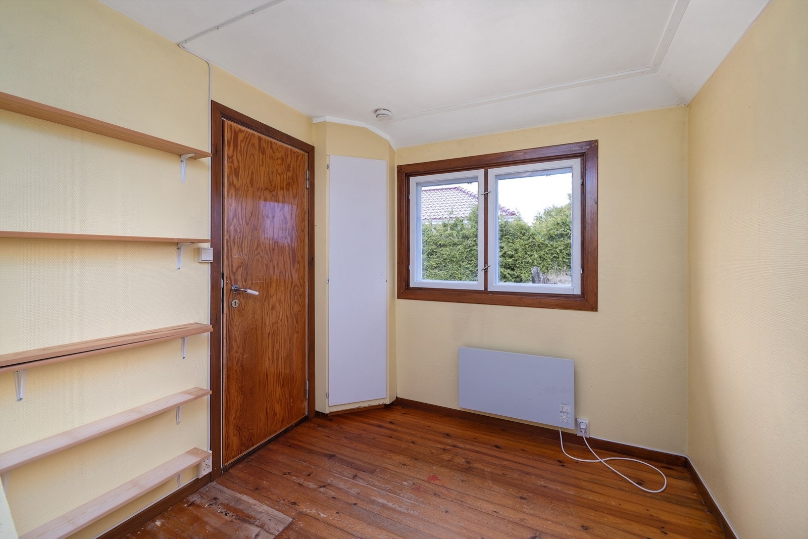 Et av soverommene i den opprinnelige delen av huset. Galleribilde
