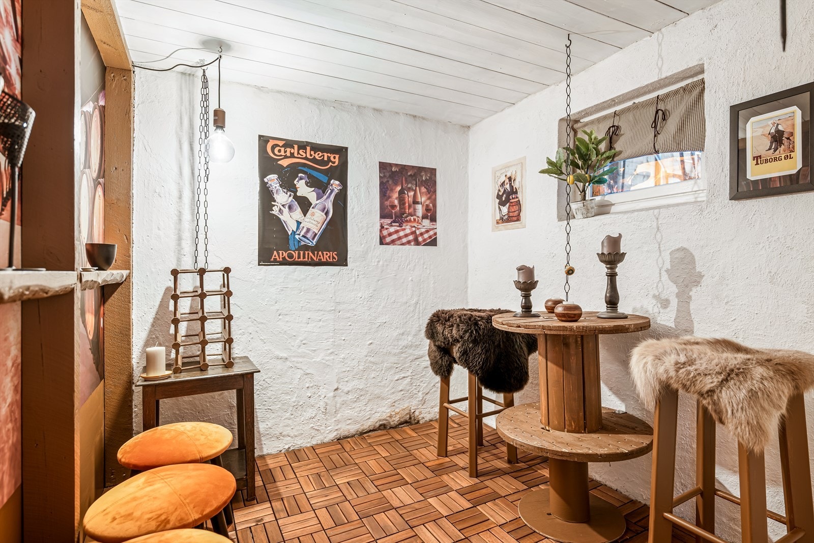 Innerst i gangen finner du et rom perfekt for den vinglade Galleribilde