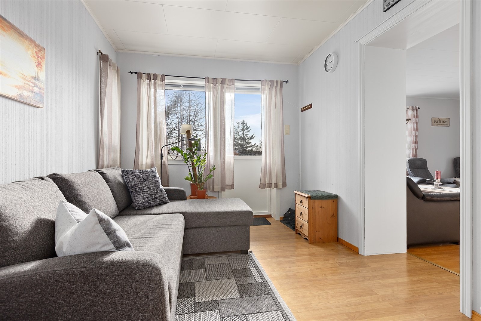 Stue med utgang til veranda - 1.etg. Galleribilde