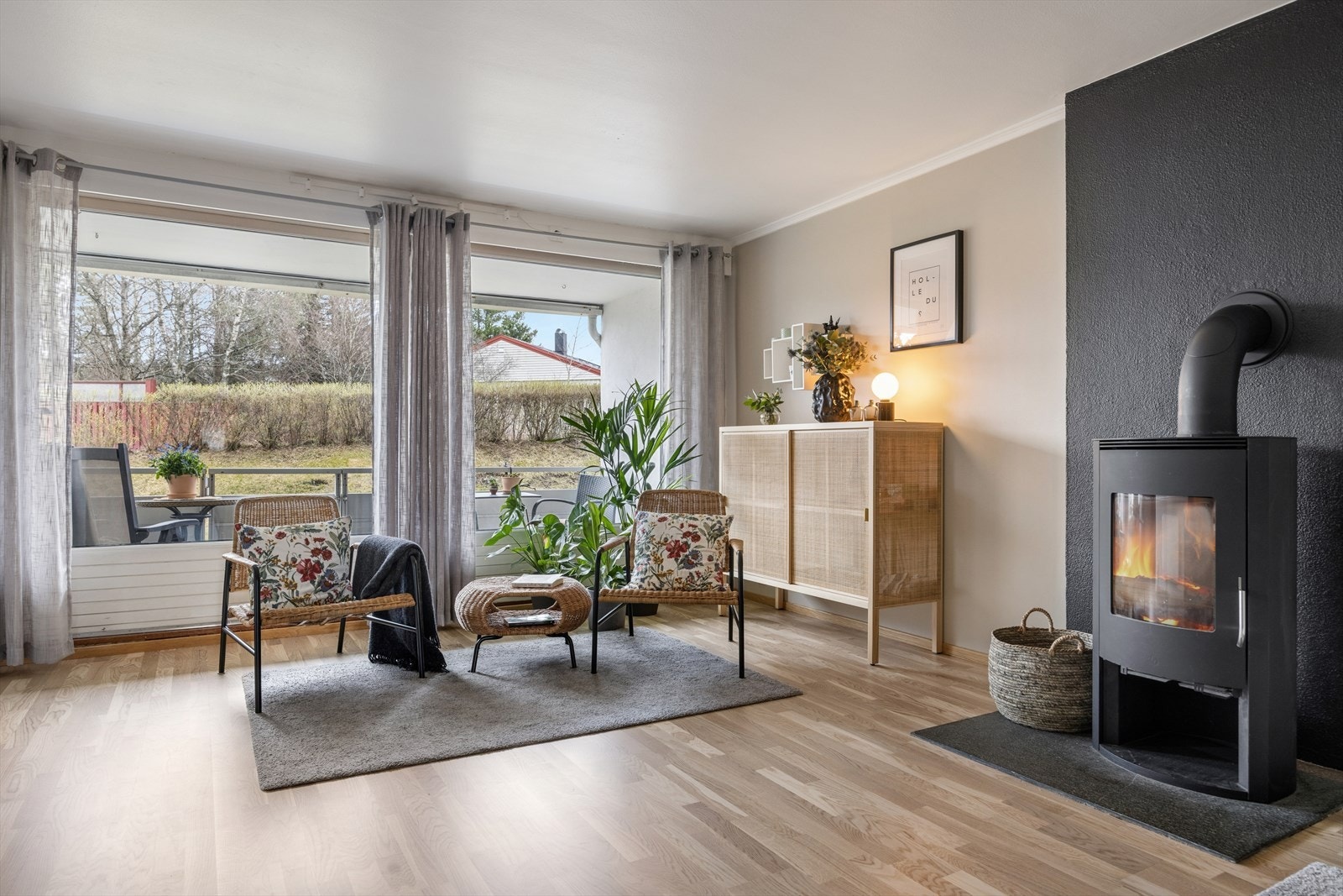 Det er også plass for en god spisegruppe i egen sone. Galleribilde