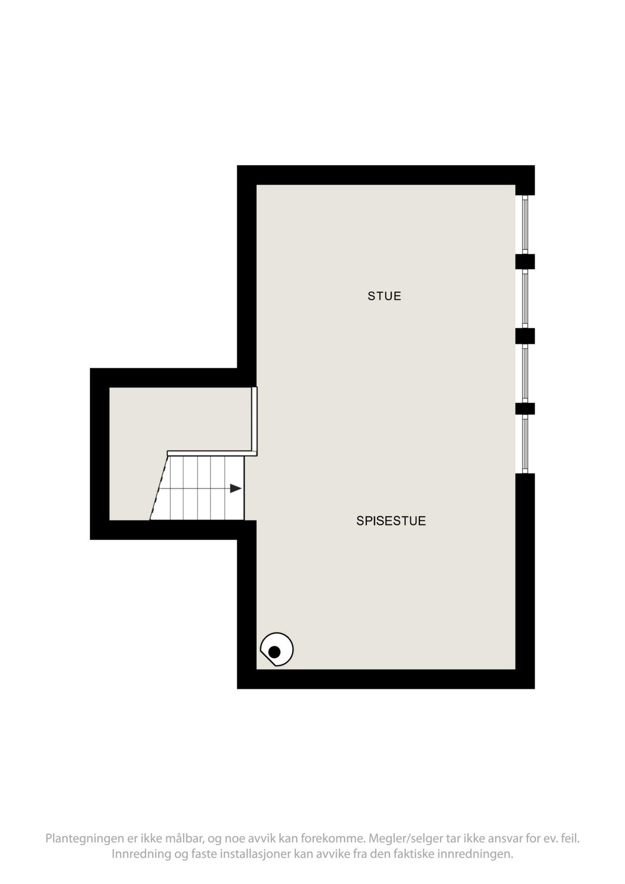 Planløsning 3.etg. Galleribilde