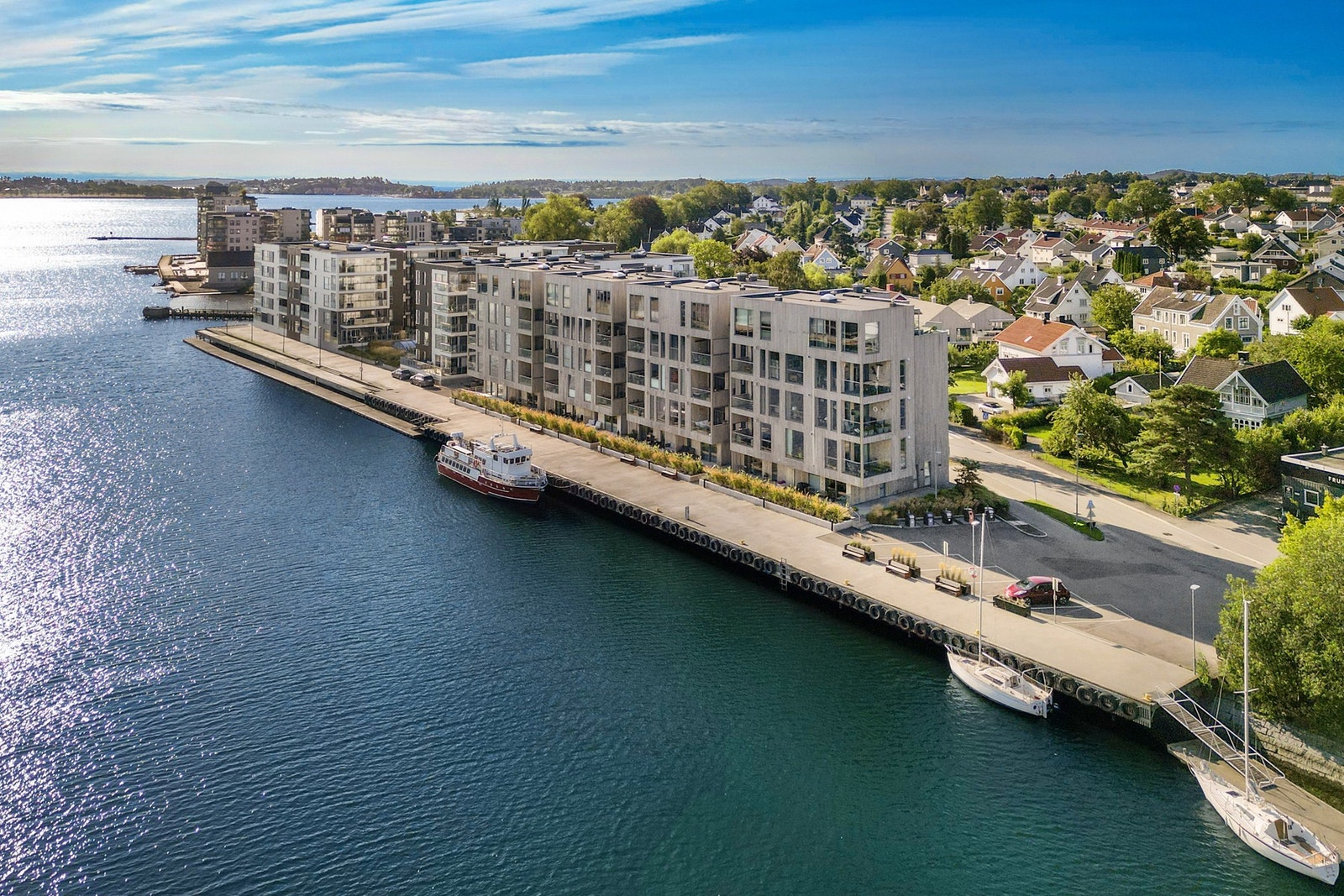Atttraktivt og populært boligkompleks Galleribilde