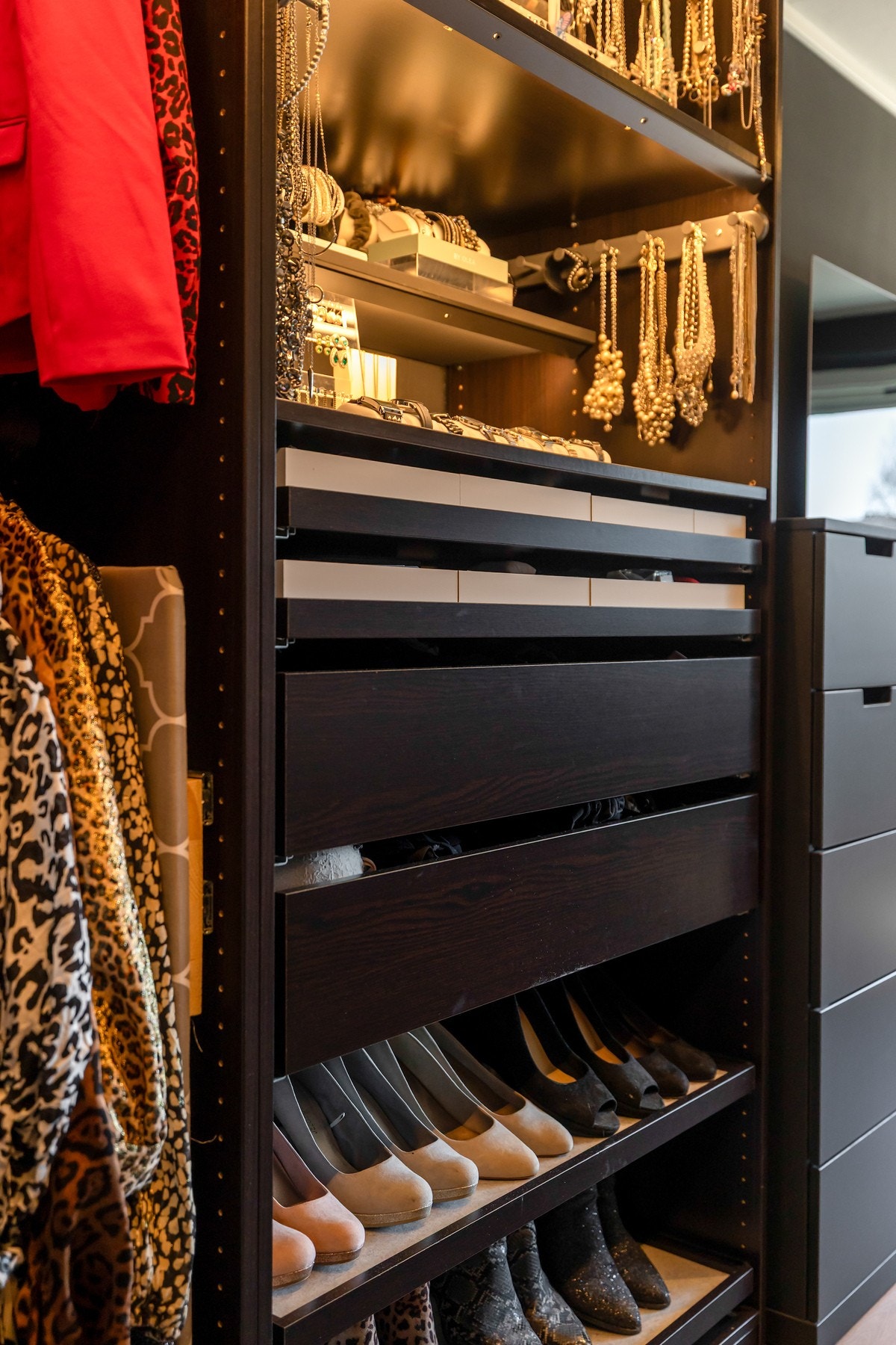 Walk-in garderobe Galleribilde