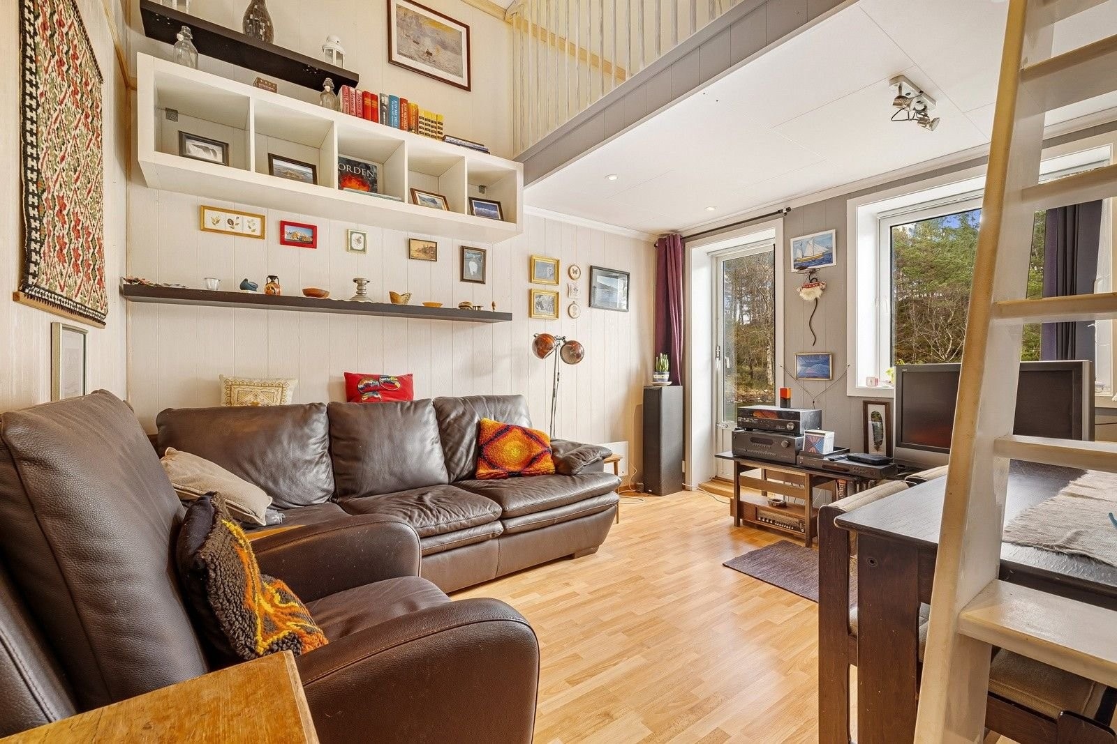 Stue med hems Galleribilde