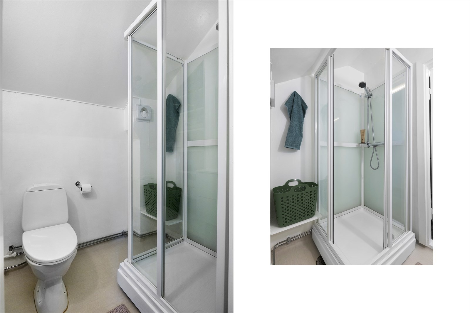 Badet er malt i 2025, samt byttet servant. Galleribilde