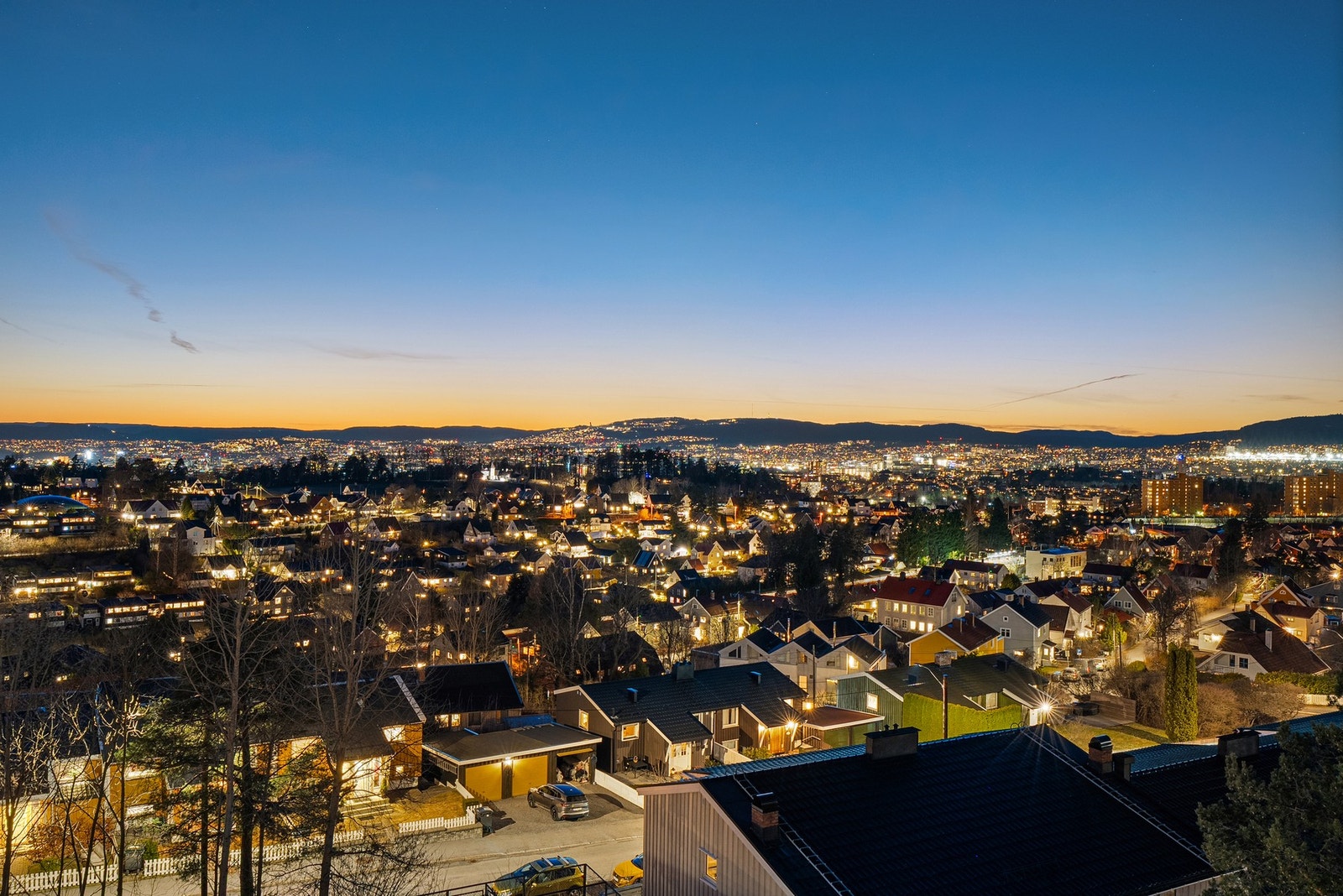 Den frie utsikten mot vest sørger for at du kan følge med på solnedgangen over horisonten. Galleribilde