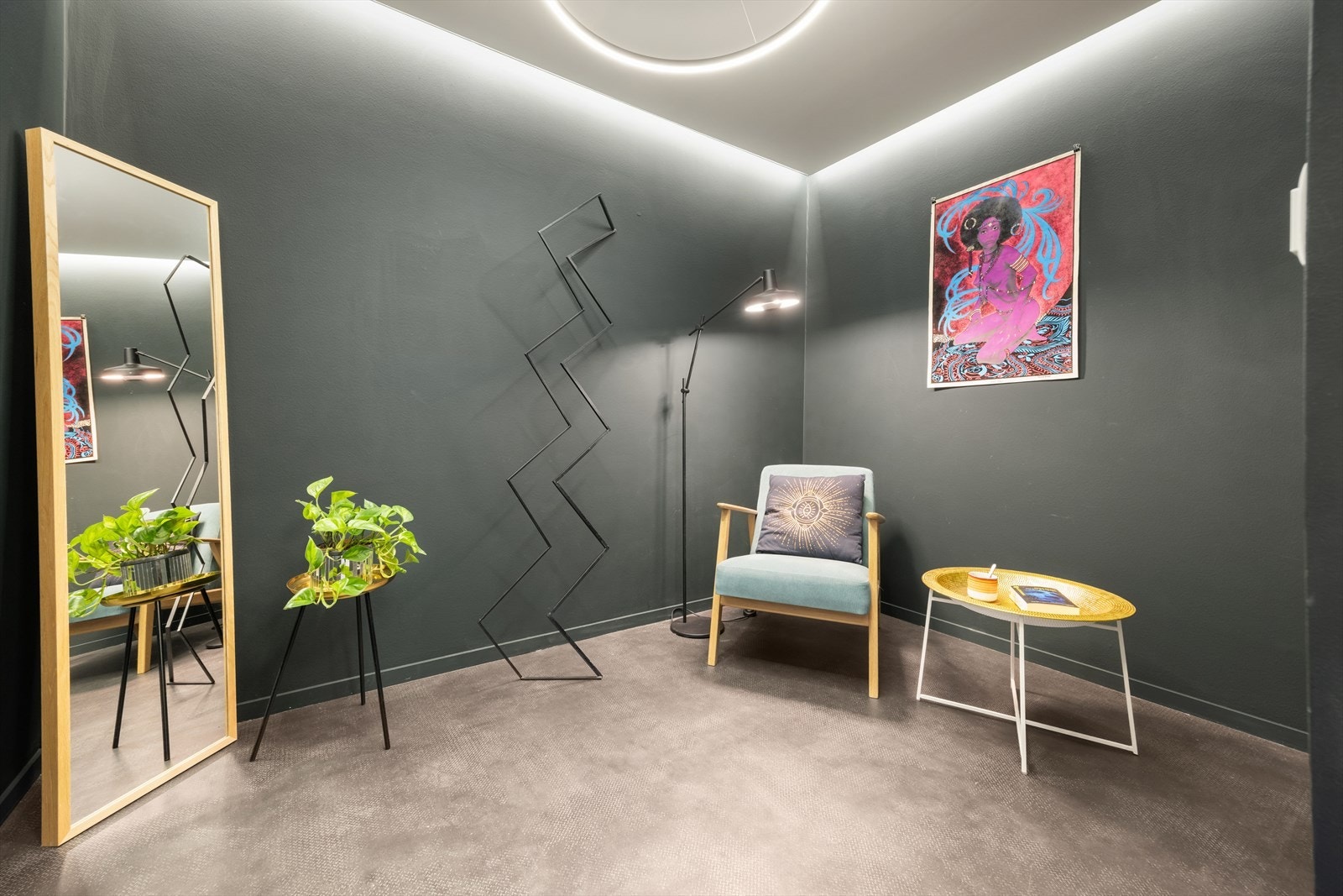 Leiligheten har to gode soverom med plass til seng og annen møblering. Galleribilde