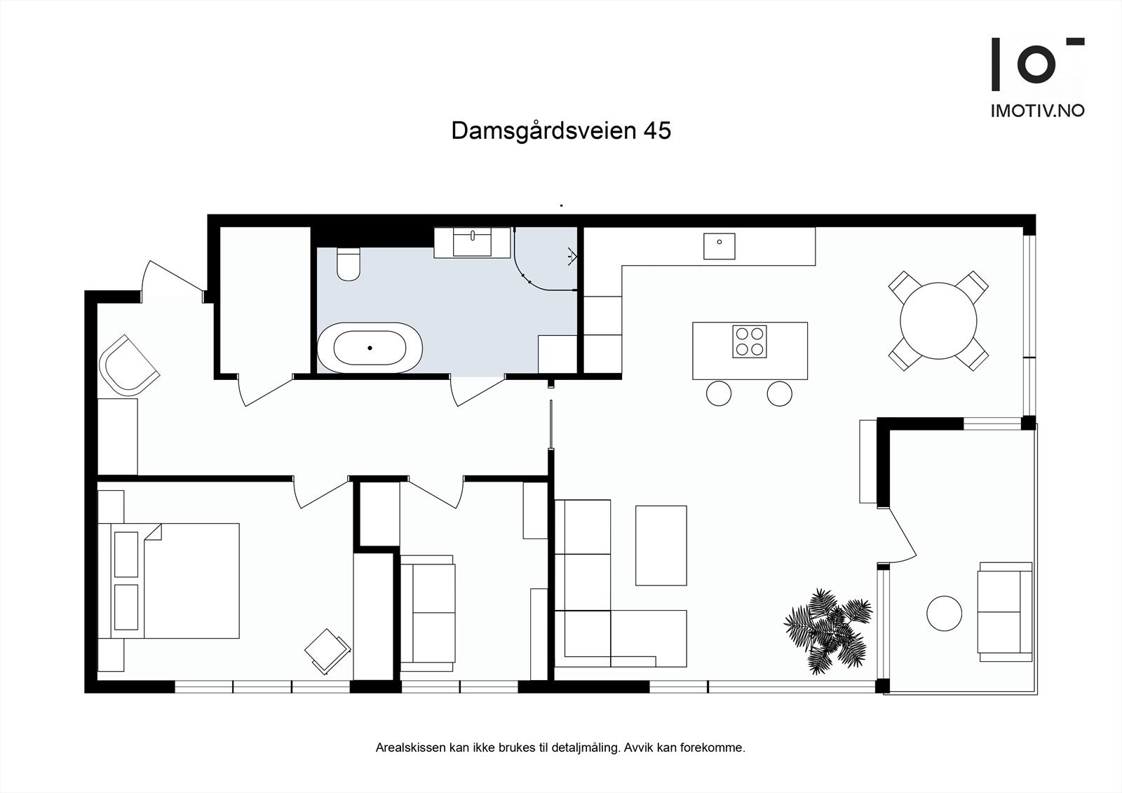 Damsgårdsveien 45 | Planskisse Galleribilde