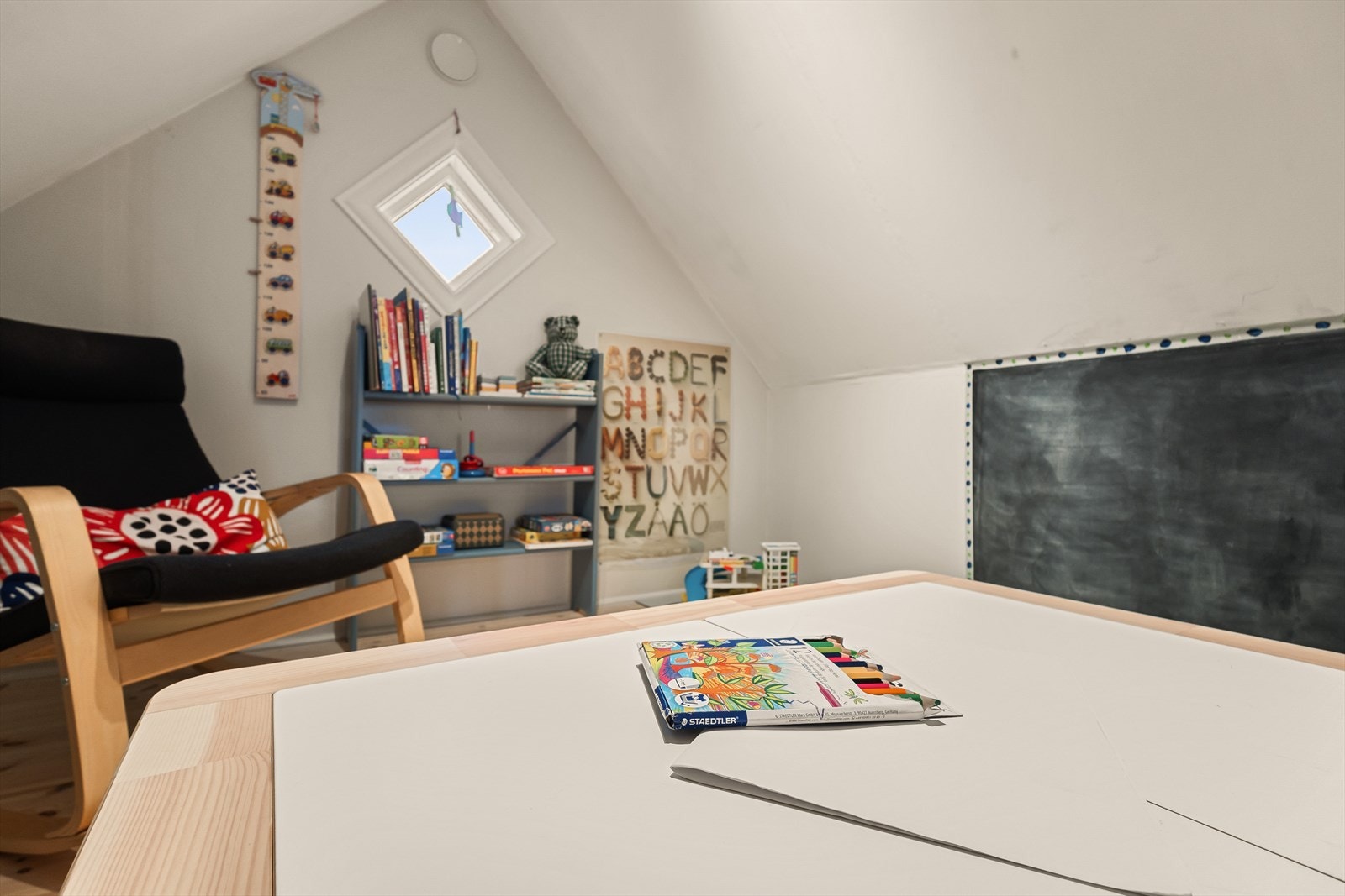 Innredet rom Galleribilde
