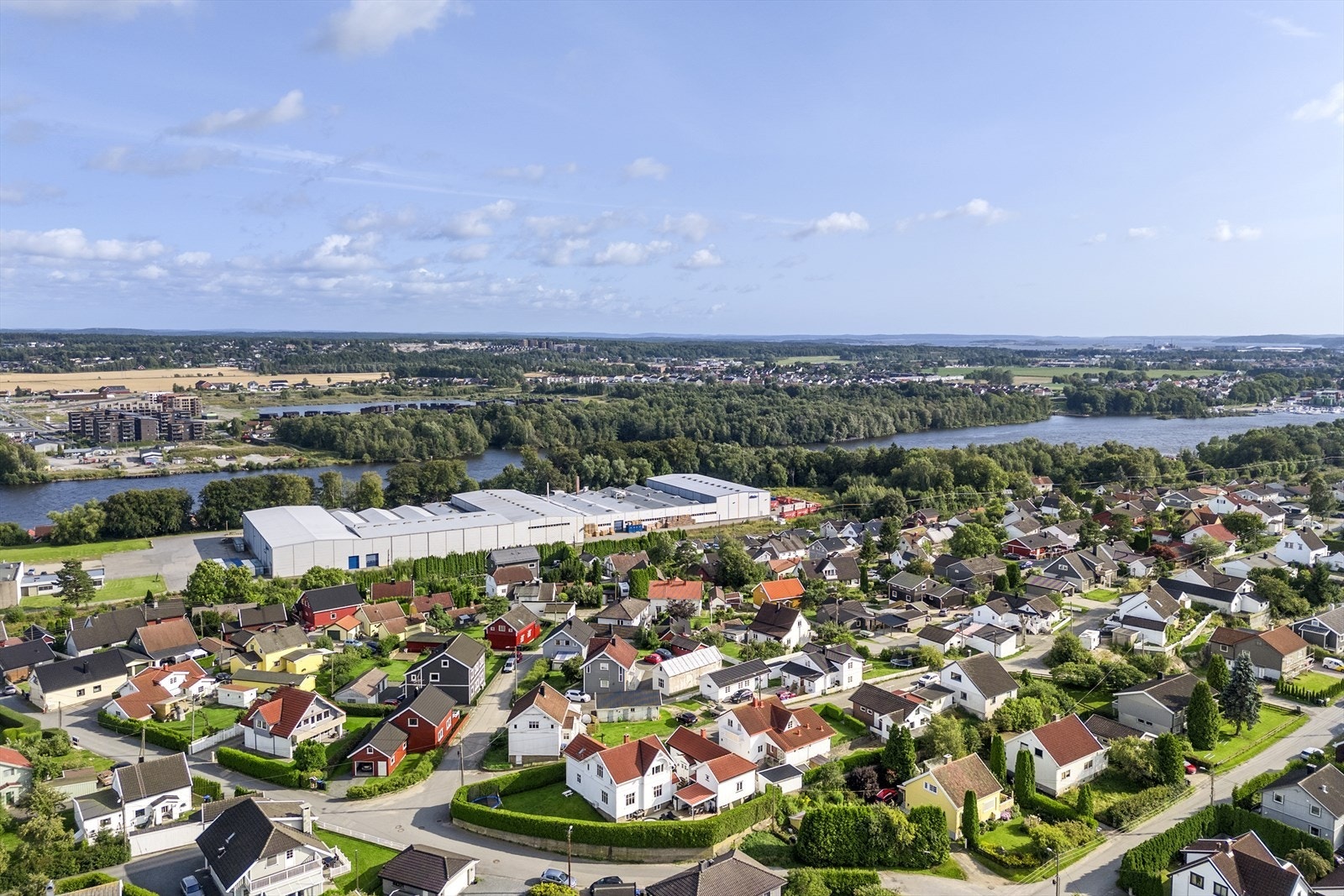 Dronefoto Galleribilde