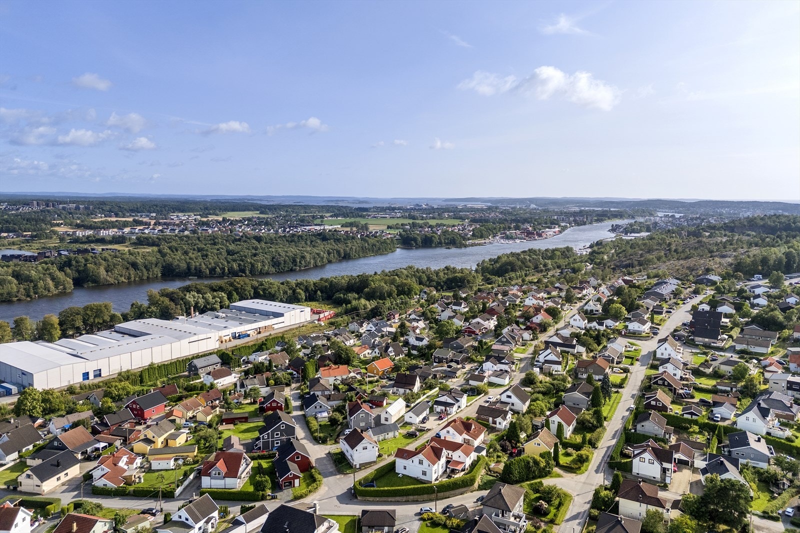 Dronefoto Galleribilde