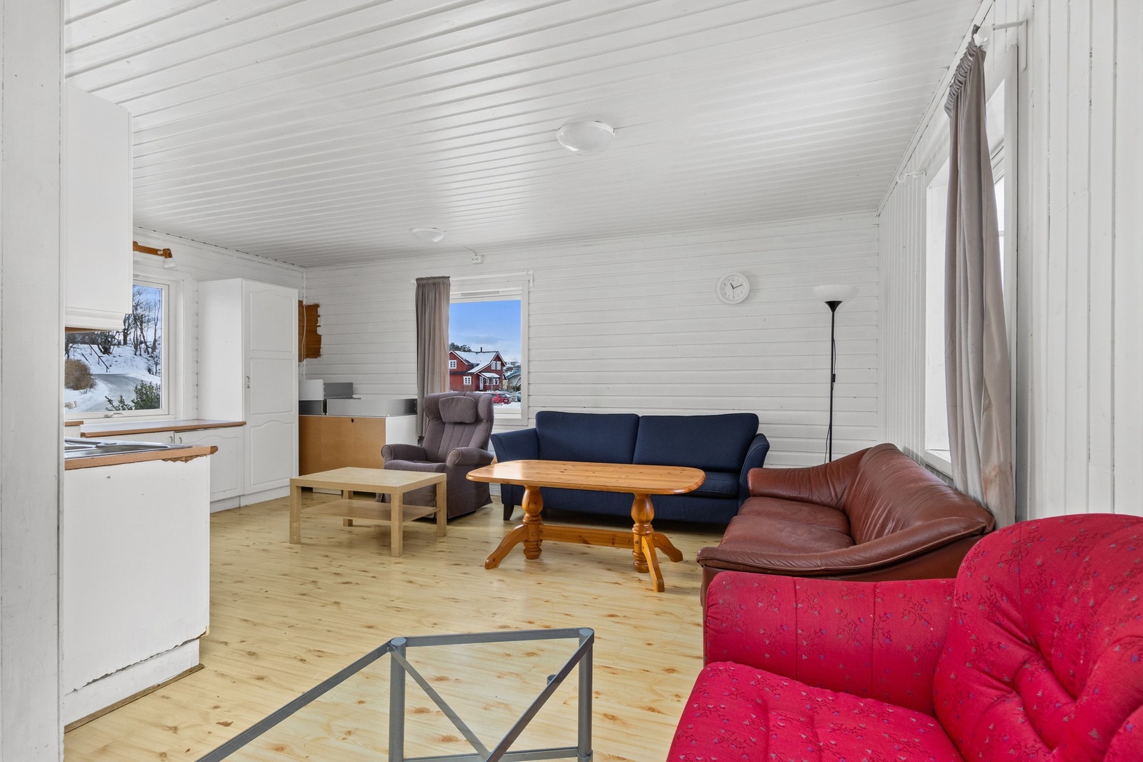 Stue/kjøkken. Galleribilde