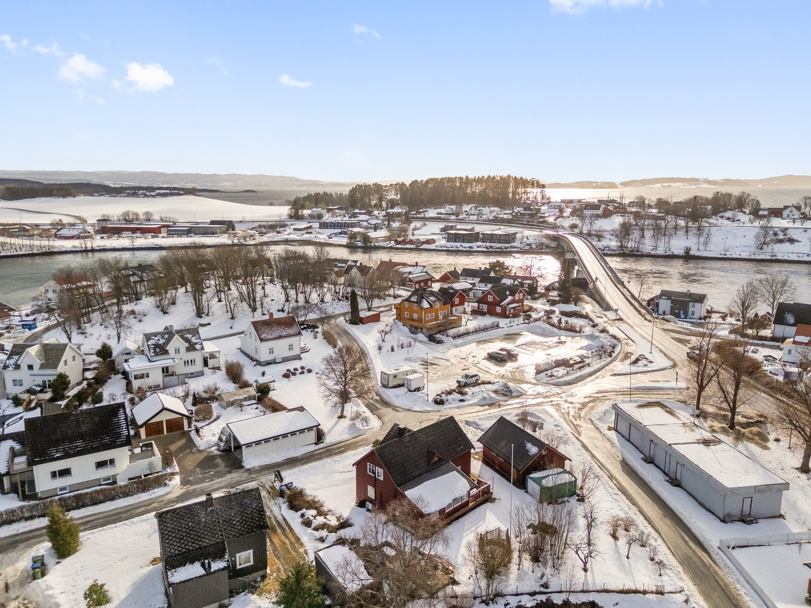 Boligen har en svært sentral plassering. Galleribilde