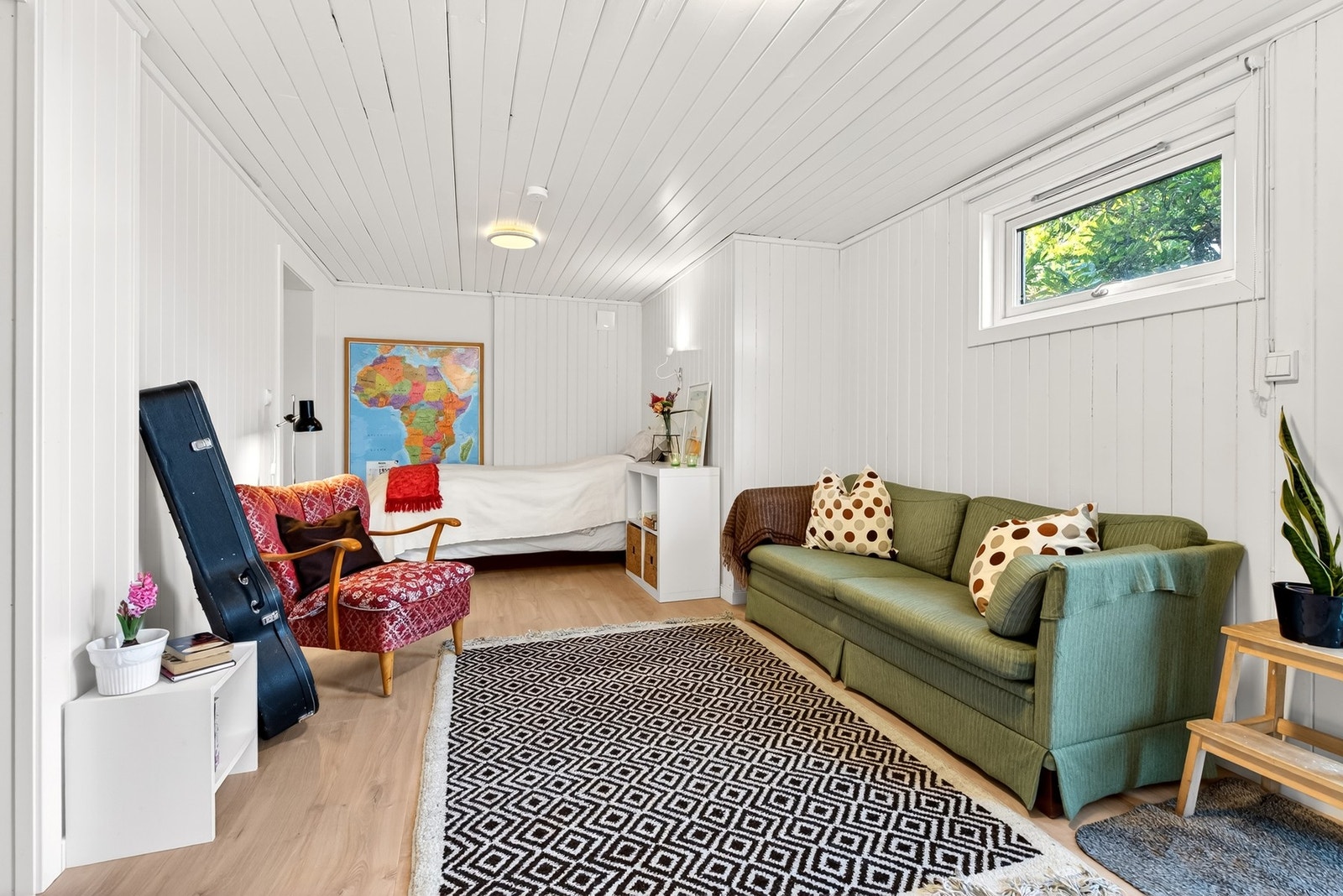 Soverommet er i god størrelse. Galleribilde