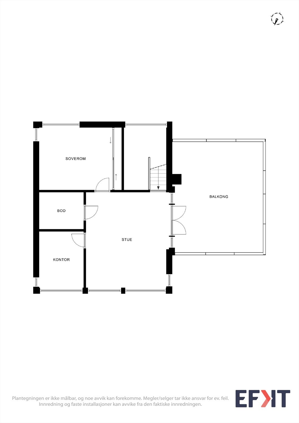 Planskisse 3.etasje Galleribilde