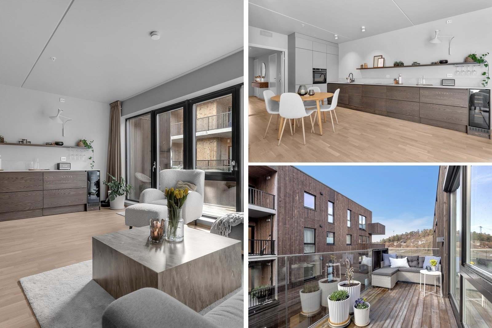 EiendomsMegler1 har gleden av å presentere en lekker 3-roms toppleilighet i Bjørndalen Allé 13! (foto av Stein Olsen) Galleribilde