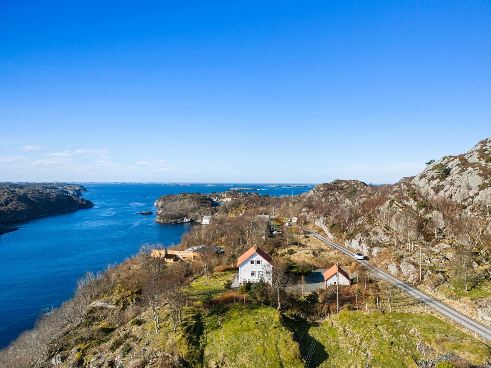 Eiendommen har en rolig og landlig beliggenhet. Galleribilde