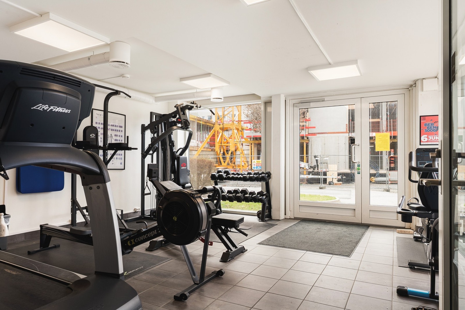 Er du sporty? Sameiet har felles treningsrom. Galleribilde
