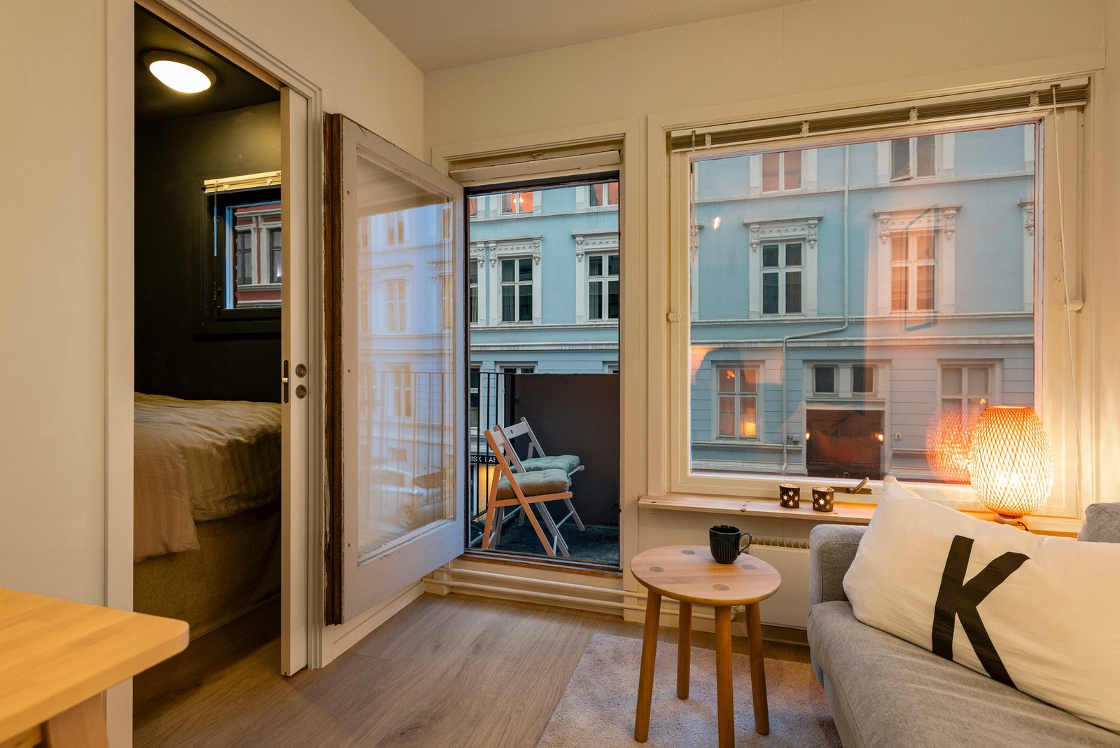 Lun kveldsstemning Galleribilde