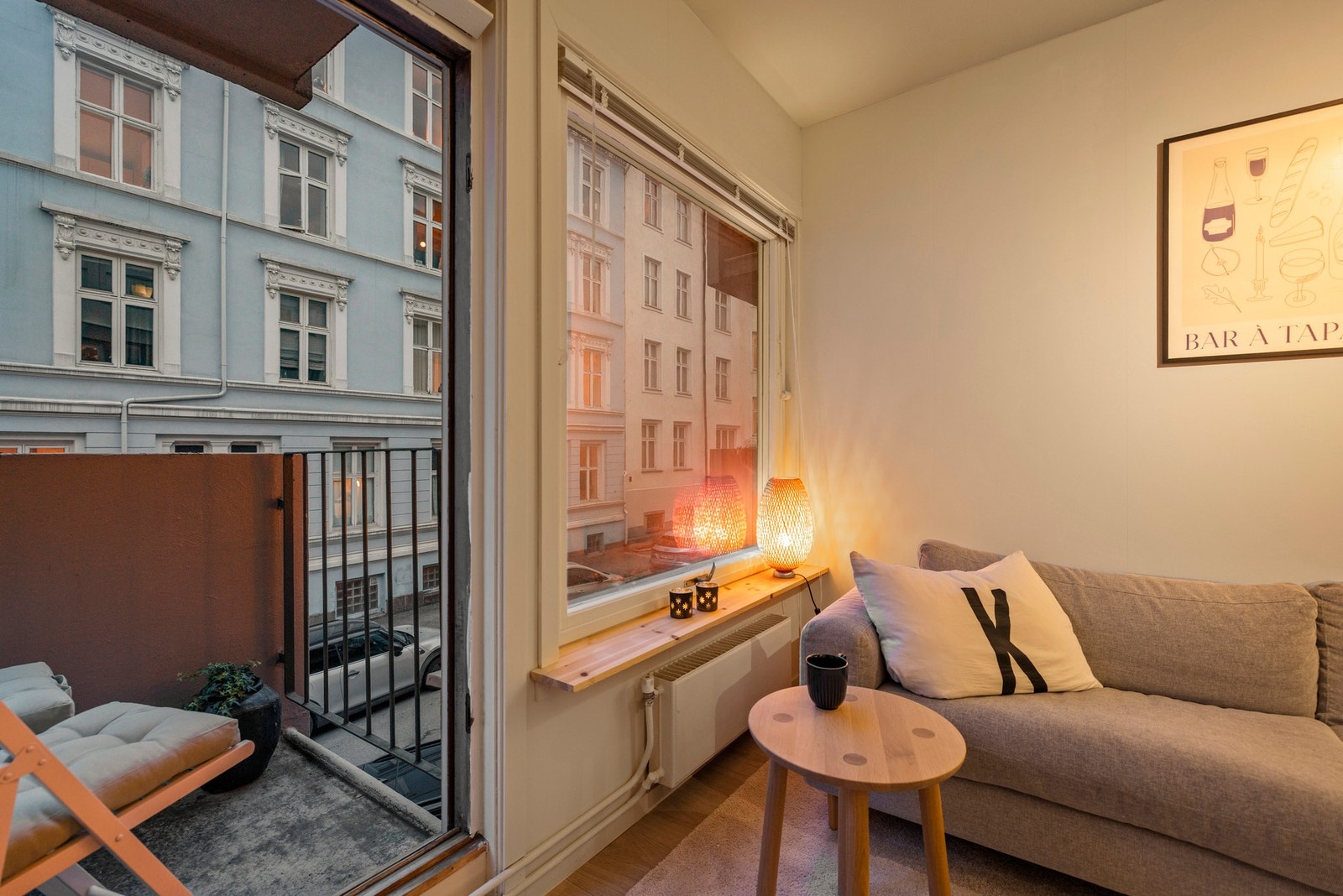 Lun kveldsstemning Galleribilde