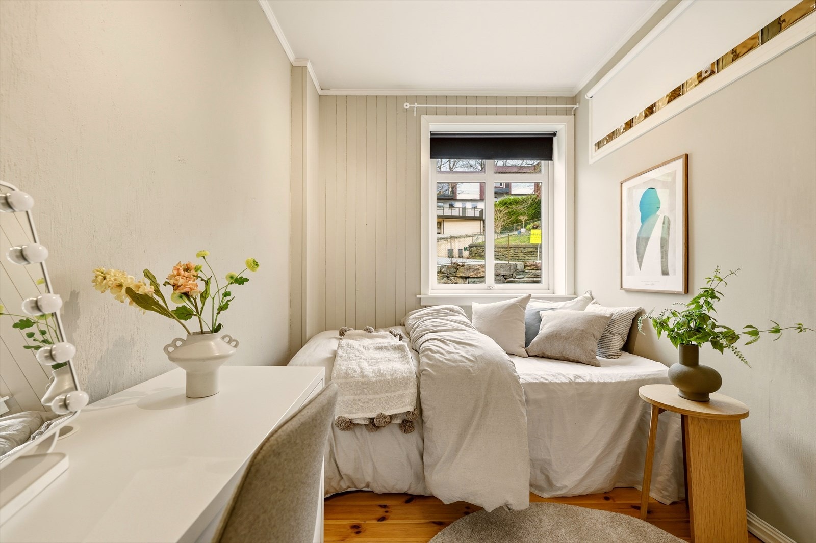 Begge soverommene har god plass til både seng og garderobeløsning. Galleribilde