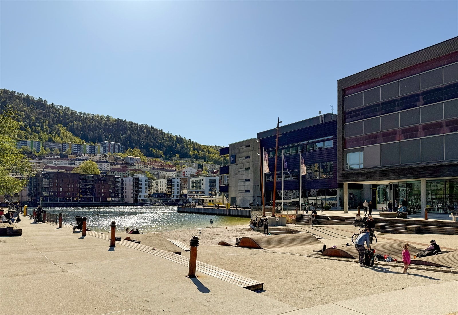 Her er det fantastisk å nyte fine sommerdager! Galleribilde
