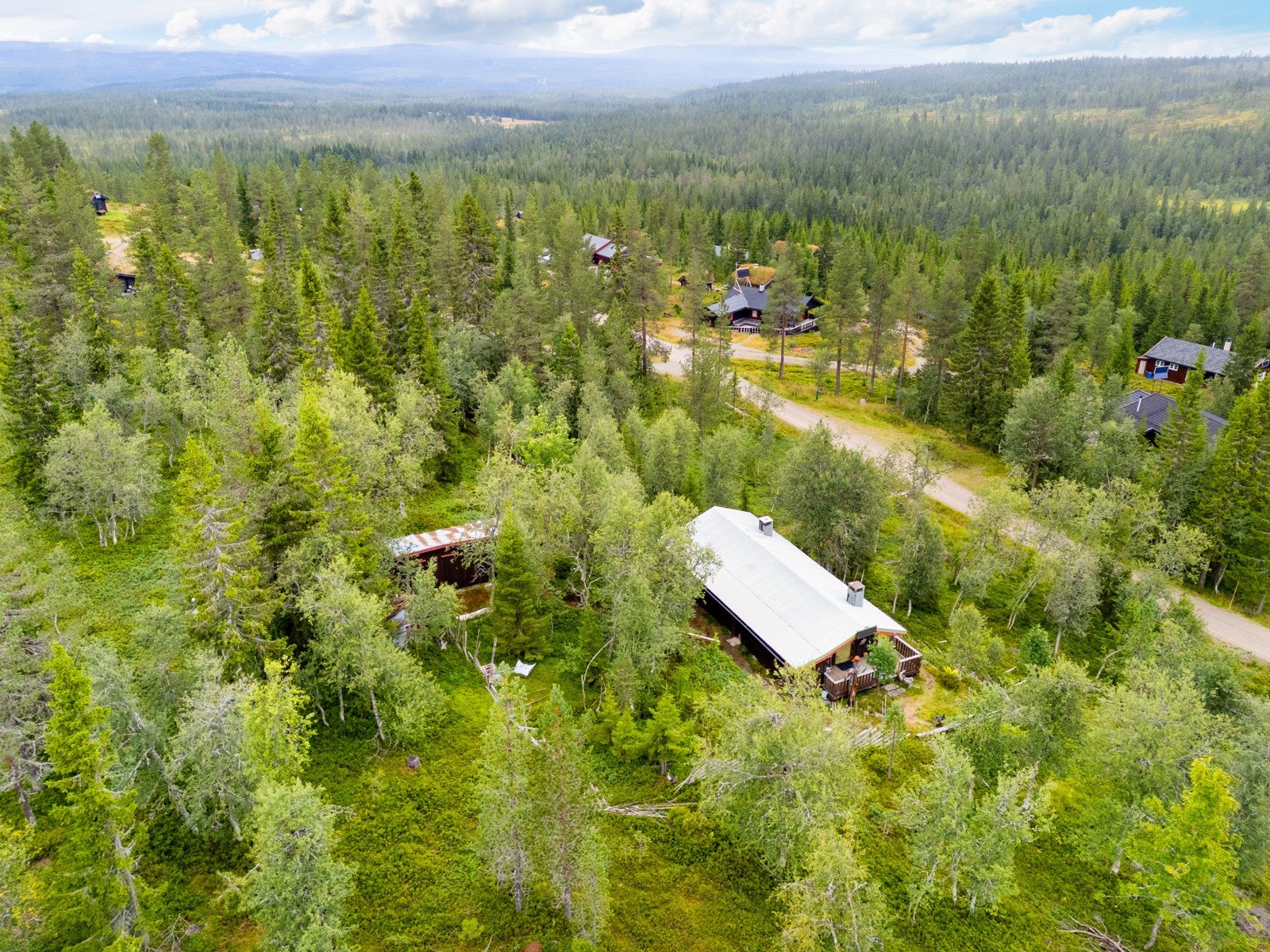 Dronefoto Galleribilde