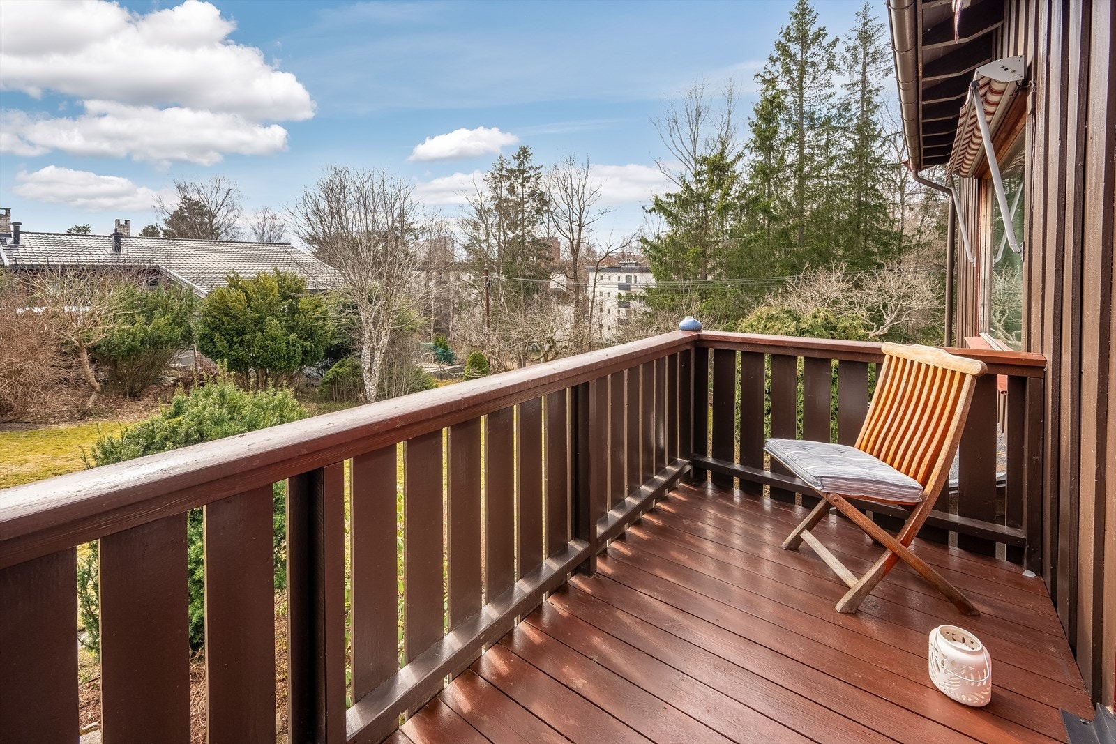 Balkongen med utgang fra soverom/kontor Galleribilde