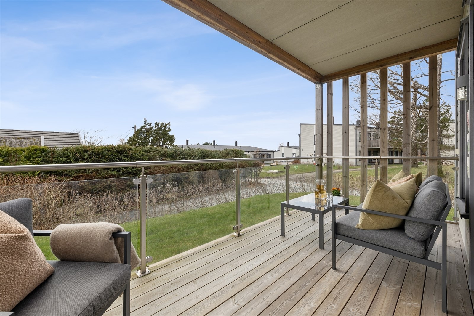 Terrasse på ca. 10m² Galleribilde