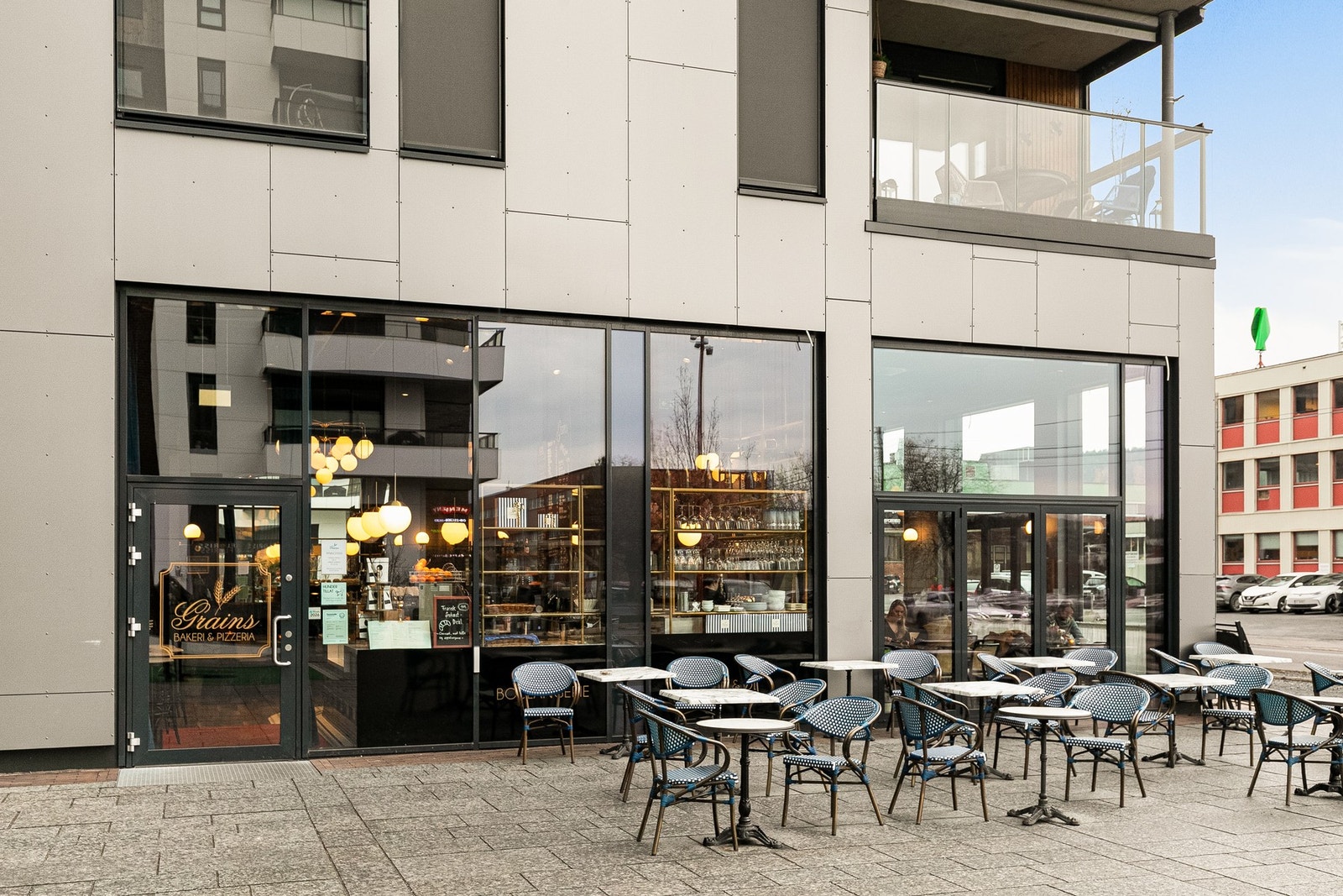 Grains Bakeri tilbyr ferske bakevarer og god kaffe i hyggelige omgivelser. Galleribilde