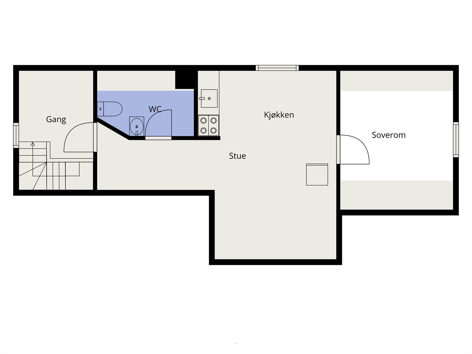 Loft (ikke godkjent for varig opphold) Galleribilde
