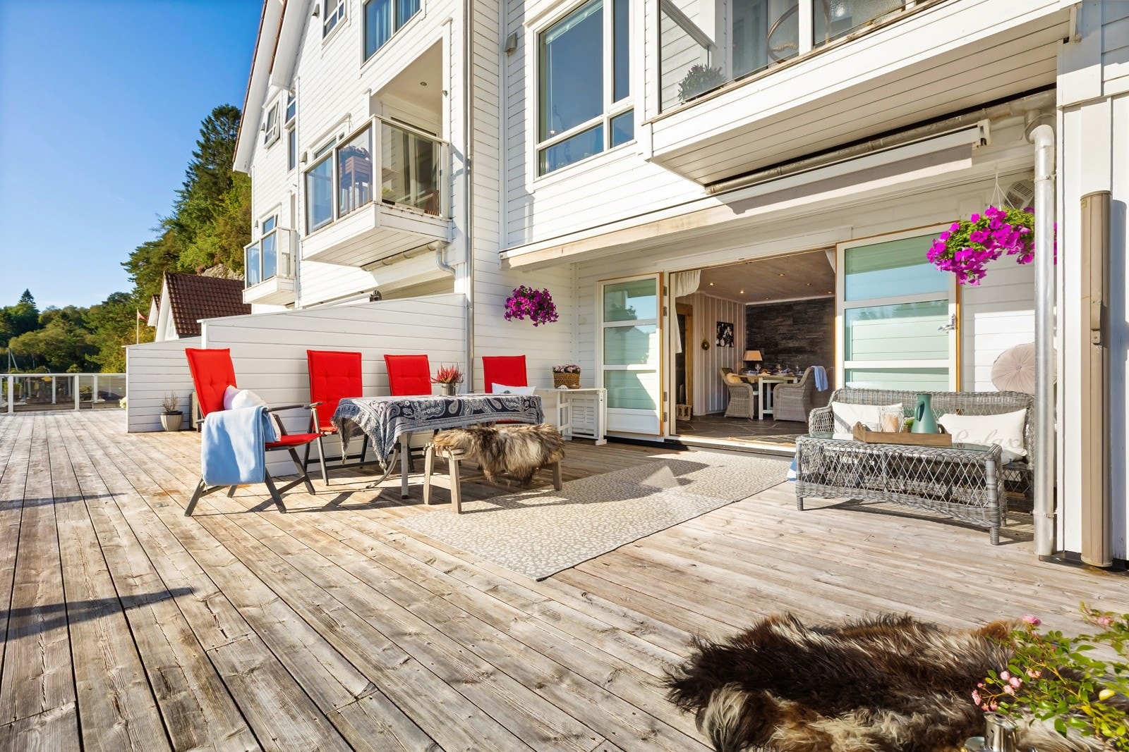 Det er rikelig med plass til å innrede i ulike soner. Galleribilde