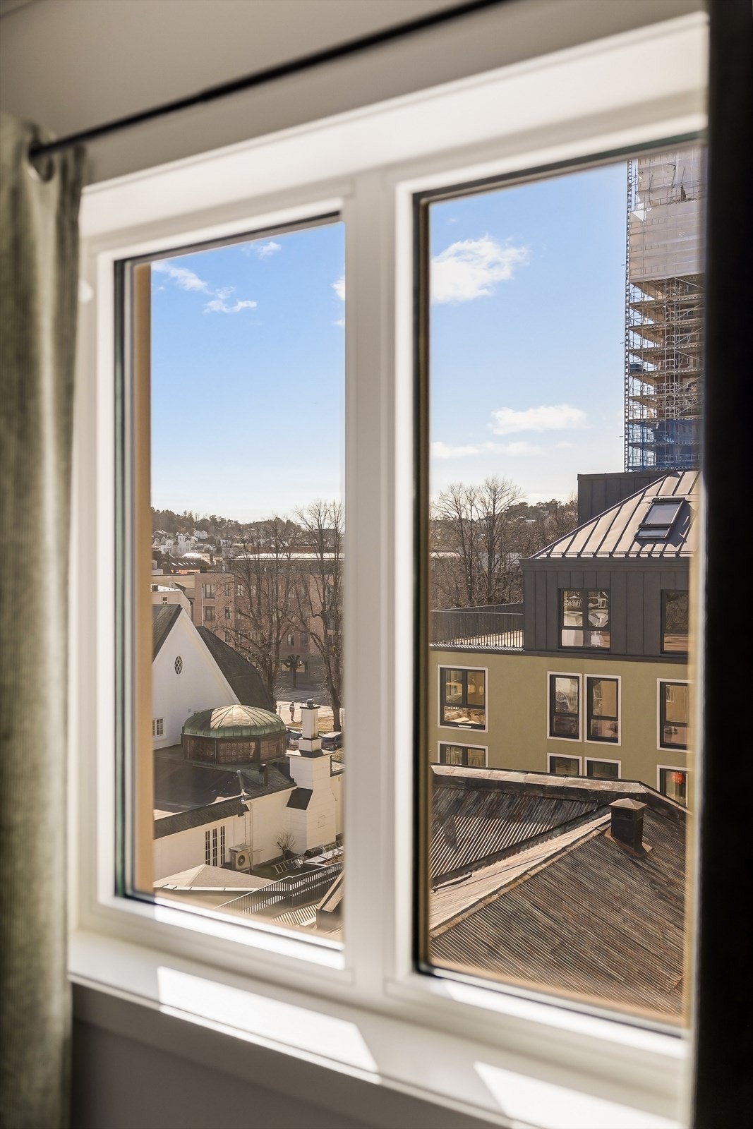 Utsynet fra soverommet Galleribilde