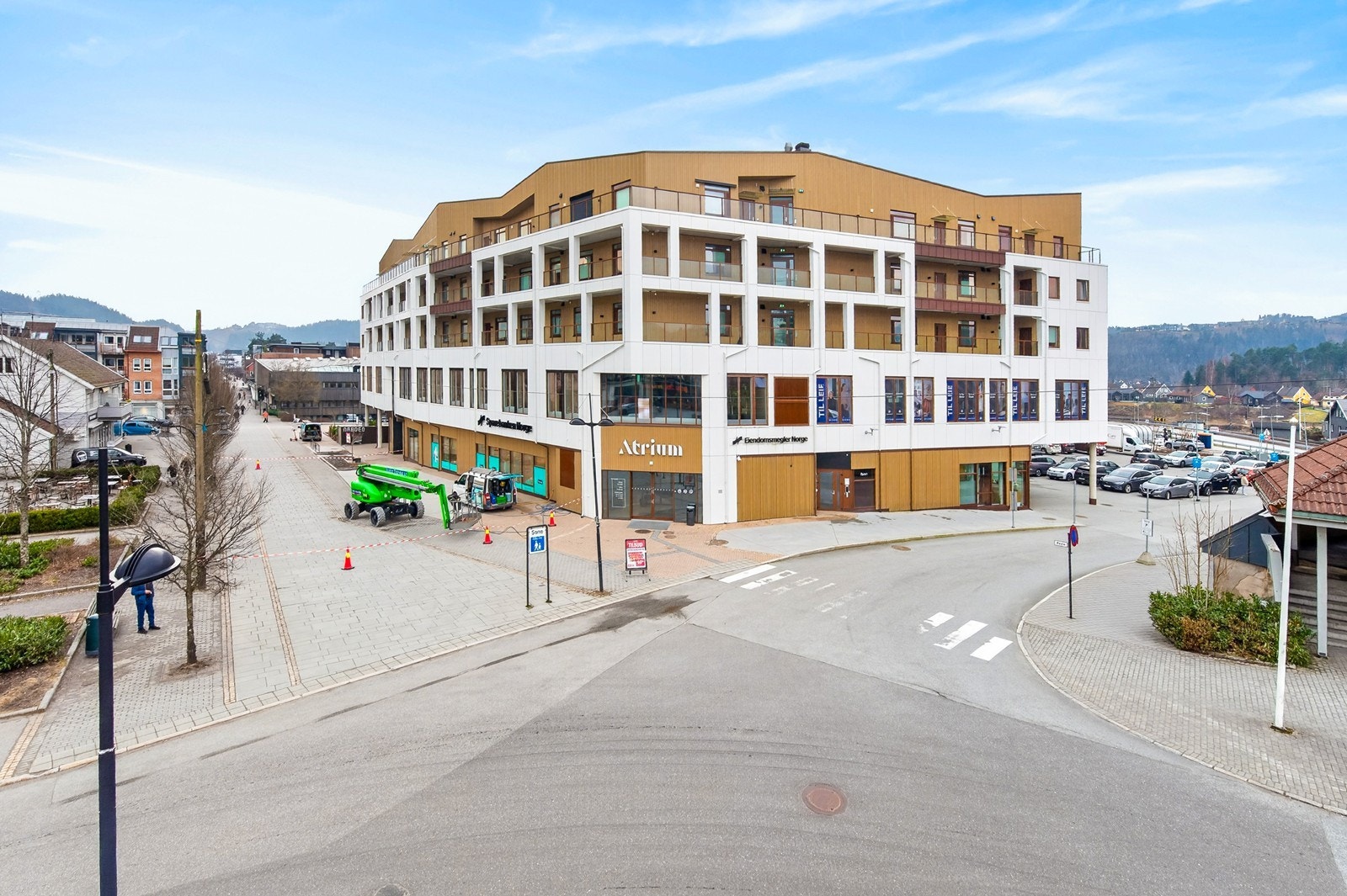 Midt i smørøyet av Vennesla sentrum Galleribilde