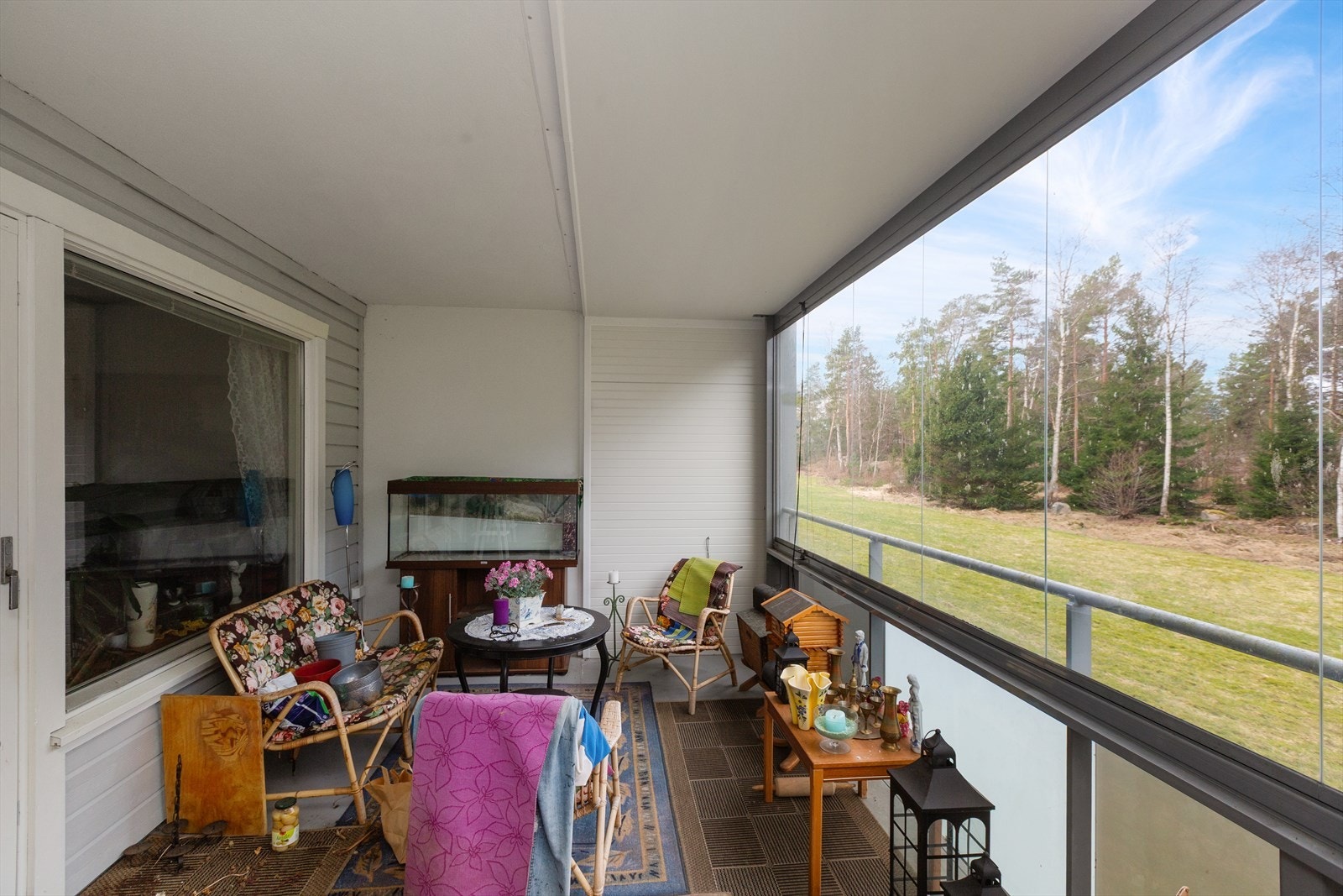 Stor veranda Galleribilde