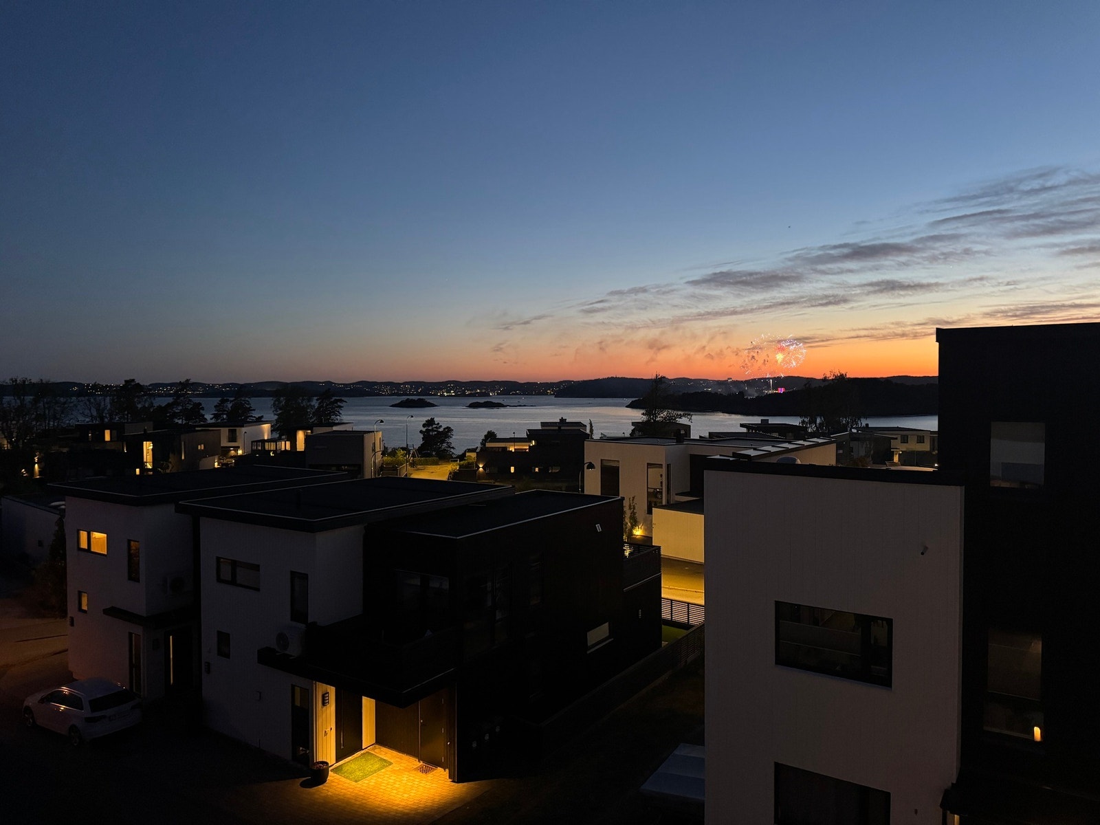 Perfekt plass å nyte sene sommerkvelder. Galleribilde