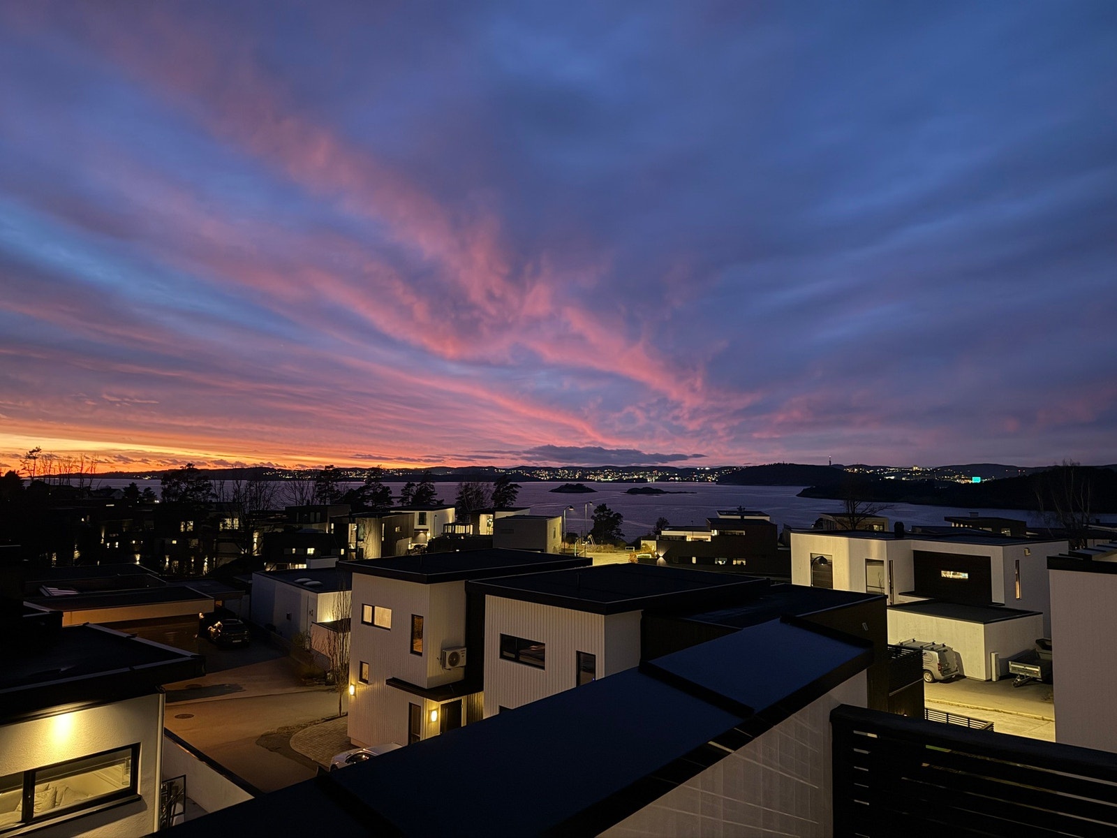 Fra takterrassen er det fantastisk sjøutsikt. Galleribilde