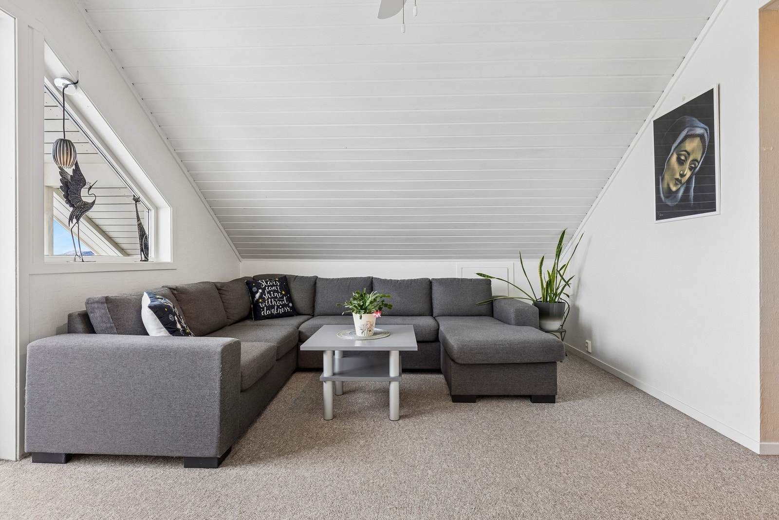Loftstue Galleribilde