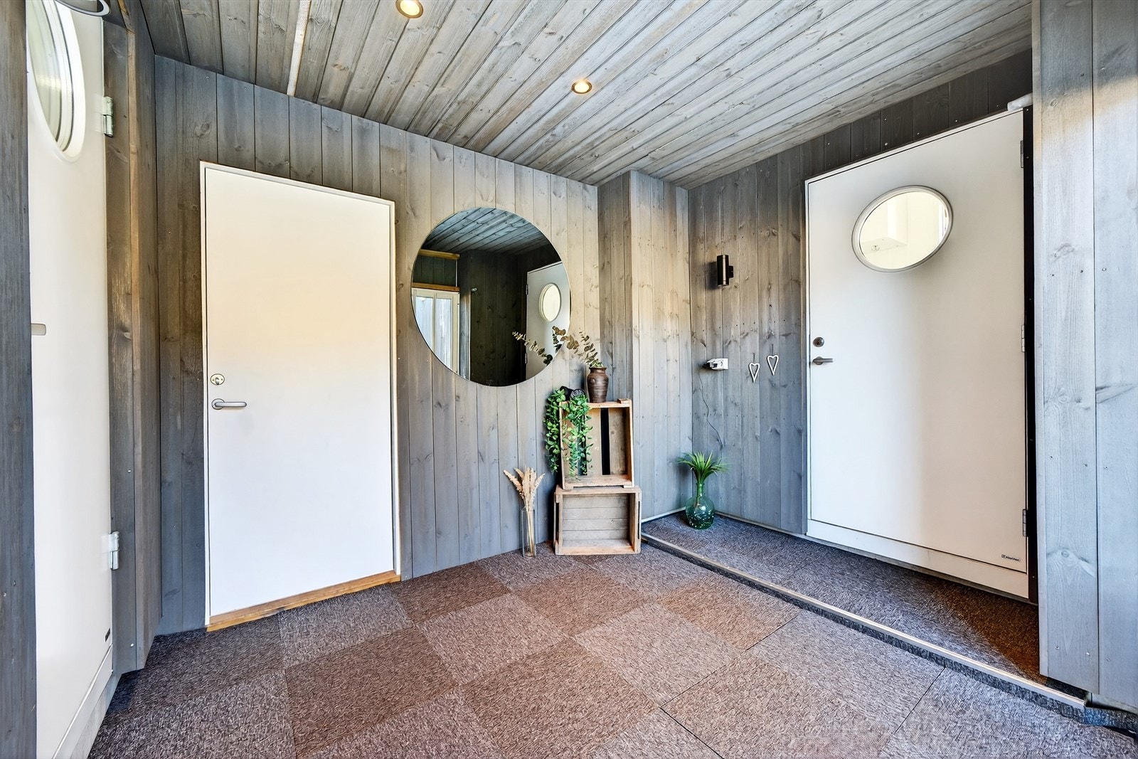 Praktisk gang mellom hytte og anneks. Galleribilde