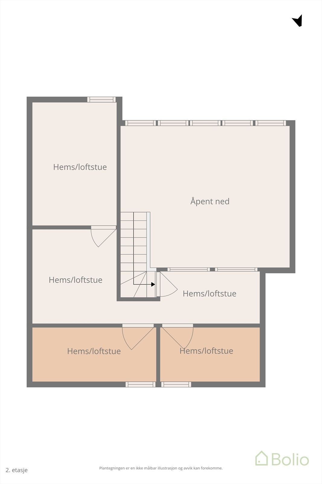 Plantegning Galleribilde