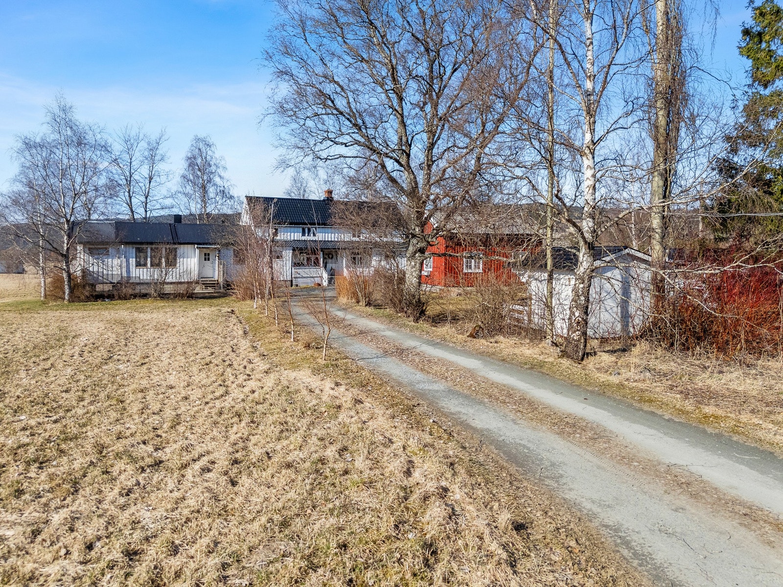 Sett fra innkjørsel. Galleribilde